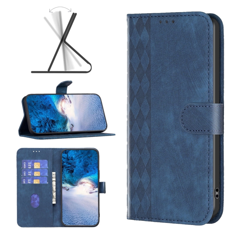 Custodia per telefono in pelle goffrata scozzese, For Google Pixel 7, For Google Pixel 7a, For Google Pixel 7 Pro, For Google Pixel 8