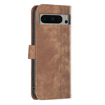 Custodia in pelle goffrata scozzese per Google Pixel 8 Pro
