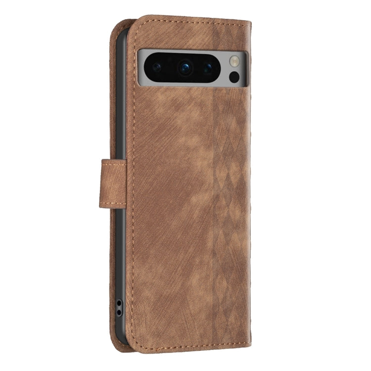 Custodia in pelle goffrata scozzese per Google Pixel 8 Pro