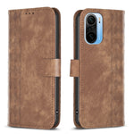 Custodia portafoglio in pelle goffrata per Xiaomi e Redmi