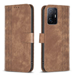 Custodia portafoglio in pelle goffrata per Xiaomi e Redmi