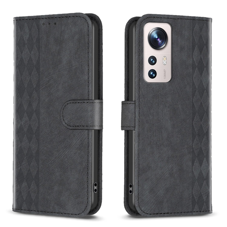 Custodia portafoglio in pelle goffrata per Xiaomi 13