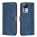 Custodia portafoglio in pelle goffrata per Xiaomi 13