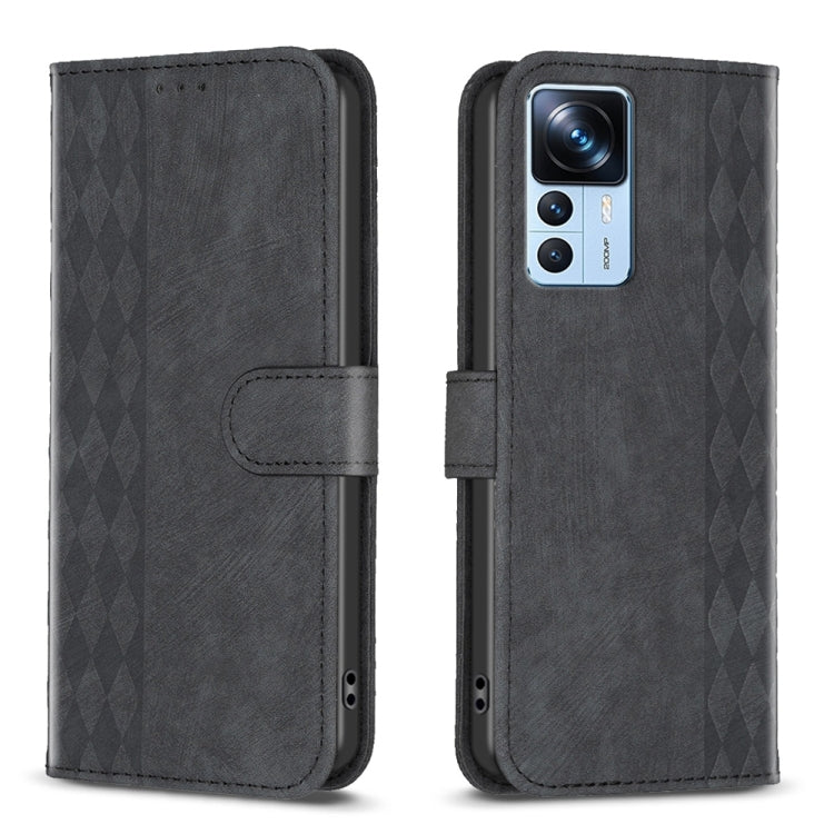 Custodia portafoglio in pelle goffrata per Xiaomi 13