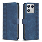Custodia portafoglio in pelle goffrata per Xiaomi 13