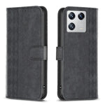 Custodia portafoglio in pelle goffrata per Xiaomi 13