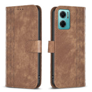 Custodia per telefono in pelle goffrata scozzese, For Xiaomi Redmi 10 5G / Note 11E, For Xiaomi Redmi 10C, For Xiaomi Redmi Note 11, For Xiaomi Redmi 10 2022