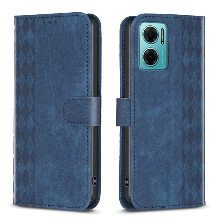 Custodia portafoglio in pelle goffrata per Xiaomi Redmi 10 5G