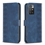 Custodia portafoglio in pelle goffrata per Xiaomi Redmi 10 5G