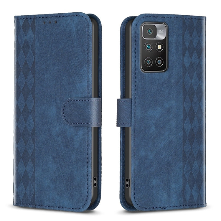 Custodia portafoglio in pelle goffrata per Xiaomi Redmi 10 5G