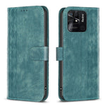 Custodia portafoglio in pelle goffrata per Xiaomi Redmi 10 5G