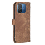 Custodia portafoglio in pelle per Xiaomi Redmi 12C