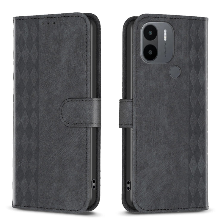 Custodia portafoglio in pelle goffrata per Xiaomi Redmi A1 e Note