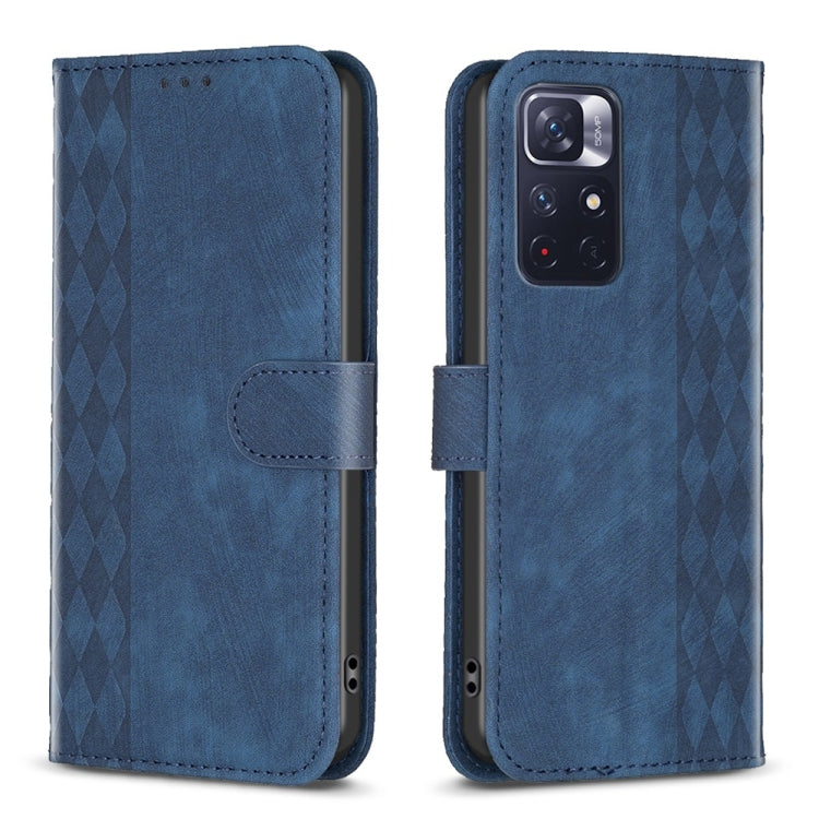 Custodia portafoglio in pelle goffrata per Xiaomi Redmi 10 5G