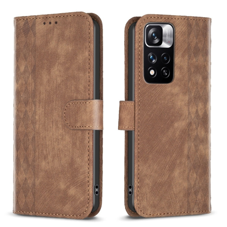 Custodia portafoglio in pelle goffrata per Xiaomi 13