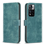 Custodia portafoglio in pelle goffrata per Xiaomi 13