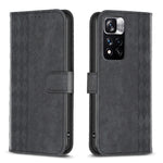 Custodia portafoglio in pelle goffrata per Xiaomi 13
