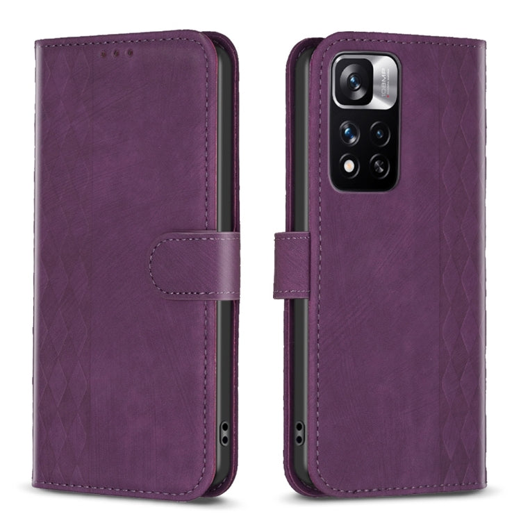 Custodia portafoglio in pelle goffrata per Xiaomi 13