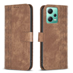 Custodia portafoglio in pelle goffrata per Xiaomi Redmi A1 e Note