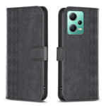 Custodia portafoglio in pelle goffrata per Xiaomi Redmi A1 e Note
