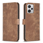 Custodia portafoglio in pelle goffrata per Xiaomi Redmi A1 e Note