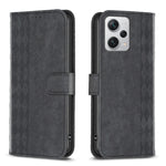 Custodia portafoglio in pelle goffrata per Xiaomi Redmi A1 e Note