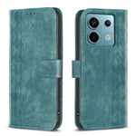 Custodia portafoglio in pelle goffrata per Xiaomi Redmi 13C