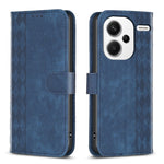 Custodia portafoglio in pelle goffrata per Xiaomi Redmi 13C