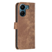Custodia per telefono in pelle goffrata scozzese, For Xiaomi Redmi 13C, For Xiaomi Redmi Note 13 Pro+ 5G, For Xiaomi Redmi Note 13 Pro 5G, For Xiaomi Redmi 12 4G