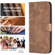 Custodia per telefono in pelle goffrata scozzese, For Xiaomi Redmi 13C, For Xiaomi Redmi Note 13 Pro+ 5G, For Xiaomi Redmi Note 13 Pro 5G, For Xiaomi Redmi 12 4G