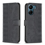 Custodia portafoglio in pelle goffrata per Xiaomi Redmi 13C
