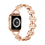 Cinturino in metallo con fibbia per Apple Watch Ultra 49mm