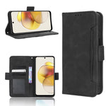 Custodia per telefono in pelle con slot per schede di consistenza al polpaccio, For Motorola Edge 40, For Motorola Moto G Stylus 5G 2023, For Motorola Moto G53 / G13, For Motorola Moto G 5G 2023