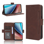 Custodia per telefono in pelle con slot per schede di consistenza al polpaccio, For Motorola Edge 40, For Motorola Moto G Stylus 5G 2023, For Motorola Moto G53 / G13, For Motorola Moto G 5G 2023