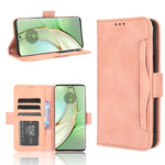 Custodia per telefono in pelle con slot per schede di consistenza al polpaccio, For Motorola Edge 40, For Motorola Moto G Stylus 5G 2023, For Motorola Moto G53 / G13, For Motorola Moto G 5G 2023