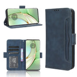Custodia per telefono in pelle con slot per schede di consistenza al polpaccio, For Motorola Edge 40, For Motorola Moto G Stylus 5G 2023, For Motorola Moto G53 / G13, For Motorola Moto G 5G 2023