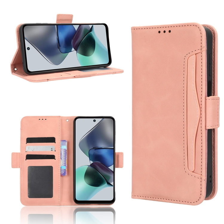 Custodia per telefono in pelle con slot per schede di consistenza al polpaccio, For Motorola Edge 40, For Motorola Moto G Stylus 5G 2023, For Motorola Moto G53 / G13, For Motorola Moto G 5G 2023