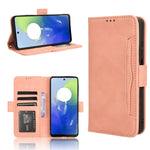 Custodia per telefono in pelle con slot per schede di consistenza al polpaccio, For Motorola Edge 50 Ultra / Moto X50 Ultra, For Motorola Edge 50 Pro, For Motorola Edge 50 Fusion, For Motorola Moto G04 / G24