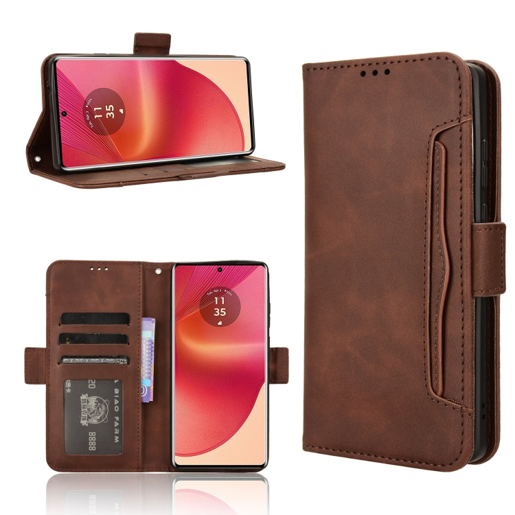 Custodia per telefono in pelle con slot per schede di consistenza al polpaccio, For Motorola Edge 50 Ultra / Moto X50 Ultra, For Motorola Edge 50 Pro, For Motorola Edge 50 Fusion, For Motorola Moto G04 / G24