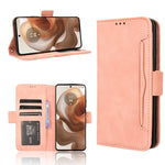 Custodia per telefono in pelle con slot per schede di consistenza al polpaccio, For Motorola Edge 50 Ultra / Moto X50 Ultra, For Motorola Edge 50 Pro, For Motorola Edge 50 Fusion, For Motorola Moto G04 / G24