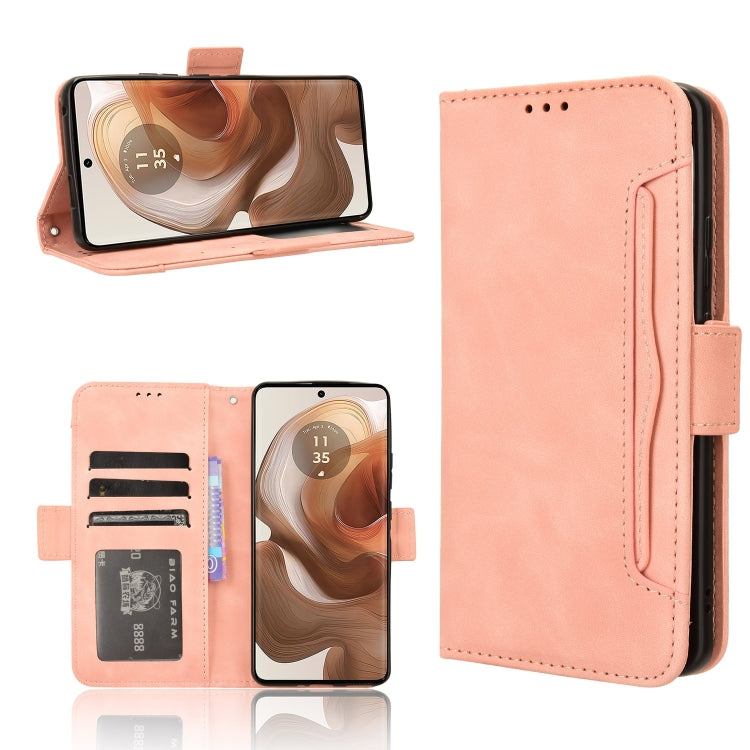 Custodia per telefono in pelle con slot per schede di consistenza al polpaccio, For Motorola Edge 50 Ultra / Moto X50 Ultra, For Motorola Edge 50 Pro, For Motorola Edge 50 Fusion, For Motorola Moto G04 / G24