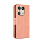 Custodia per telefono in pelle con slot per schede di consistenza al polpaccio, For Motorola Edge 50 Ultra / Moto X50 Ultra, For Motorola Edge 50 Pro, For Motorola Edge 50 Fusion, For Motorola Moto G04 / G24