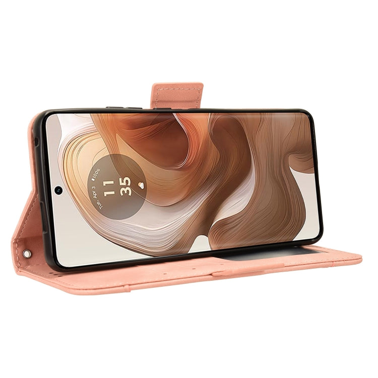 Custodia per telefono in pelle con slot per schede di consistenza al polpaccio, For Motorola Edge 50 Ultra / Moto X50 Ultra, For Motorola Edge 50 Pro, For Motorola Edge 50 Fusion, For Motorola Moto G04 / G24