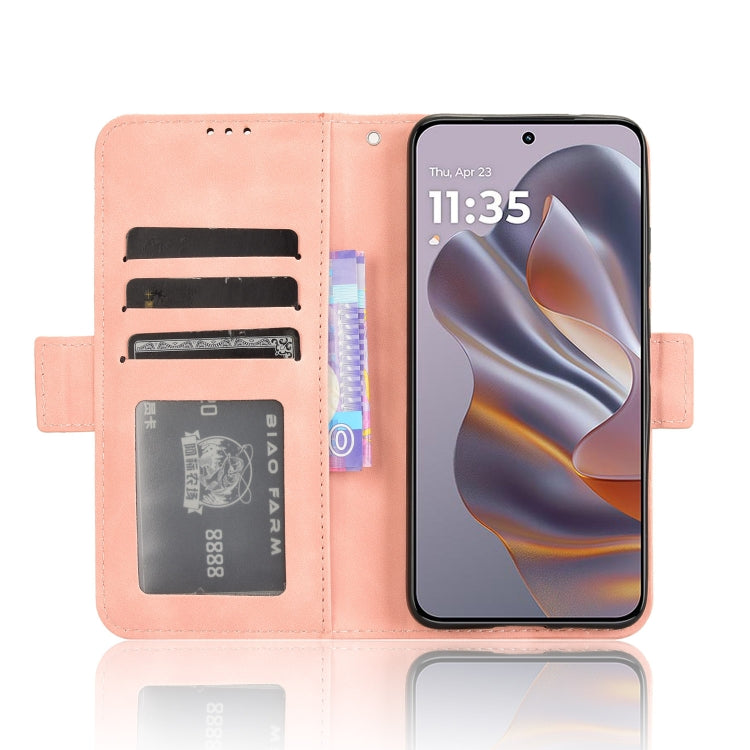 Custodia per telefono in pelle con slot per schede di consistenza al polpaccio, For Motorola Moto S50 5G / Edge 50 Neo, For Motorola Moto G35 5G, For Motorola Moto G55 5G, For Motorola Moto G45 5G / G34 5G