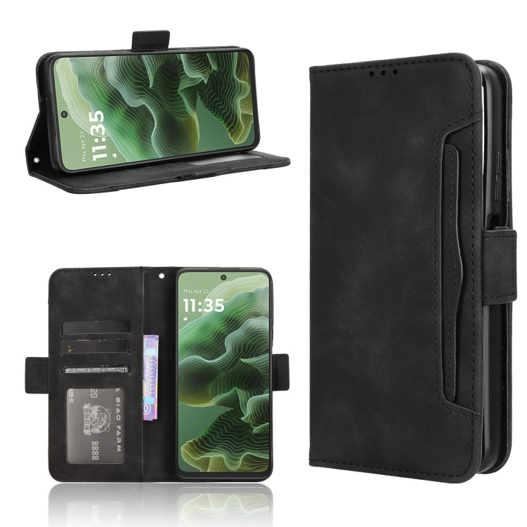 Custodia per telefono in pelle con slot per schede di consistenza al polpaccio, For Motorola Moto S50 5G / Edge 50 Neo, For Motorola Moto G35 5G, For Motorola Moto G55 5G, For Motorola Moto G45 5G / G34 5G