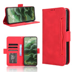 Custodia per telefono in pelle con slot per schede di consistenza al polpaccio, For Motorola Moto S50 5G / Edge 50 Neo, For Motorola Moto G35 5G, For Motorola Moto G55 5G, For Motorola Moto G45 5G / G34 5G
