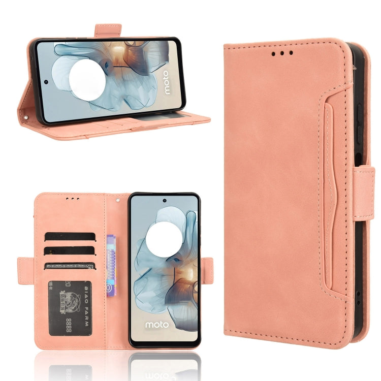 Custodia per telefono in pelle con slot per schede di consistenza al polpaccio, For Motorola Moto S50 5G / Edge 50 Neo, For Motorola Moto G35 5G, For Motorola Moto G55 5G, For Motorola Moto G45 5G / G34 5G