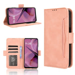 Custodia per telefono in pelle con slot per schede di consistenza al polpaccio, For Motorola Moto S50 5G / Edge 50 Neo, For Motorola Moto G35 5G, For Motorola Moto G55 5G, For Motorola Moto G45 5G / G34 5G