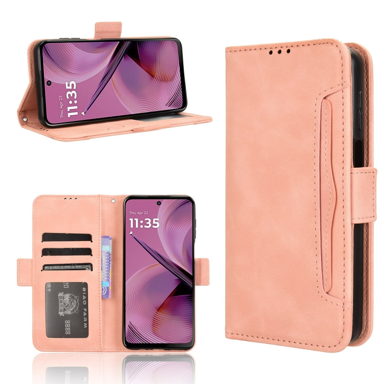 Custodia per telefono in pelle con slot per schede di consistenza al polpaccio, For Motorola Moto S50 5G / Edge 50 Neo, For Motorola Moto G35 5G, For Motorola Moto G55 5G, For Motorola Moto G45 5G / G34 5G