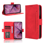 Custodia per telefono in pelle con slot per schede di consistenza al polpaccio, For Motorola Moto S50 5G / Edge 50 Neo, For Motorola Moto G35 5G, For Motorola Moto G55 5G, For Motorola Moto G45 5G / G34 5G